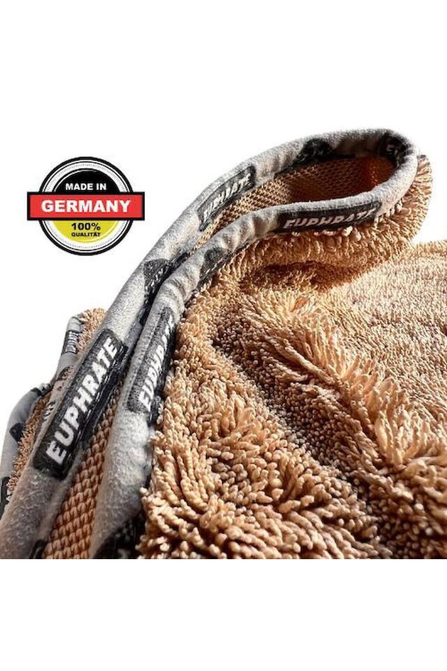 (4 Adet) Euphrate Mikrofiber Oto Kurulama ve Temizlik Alman Tank Bezi 75x55 cm. 750 GSM