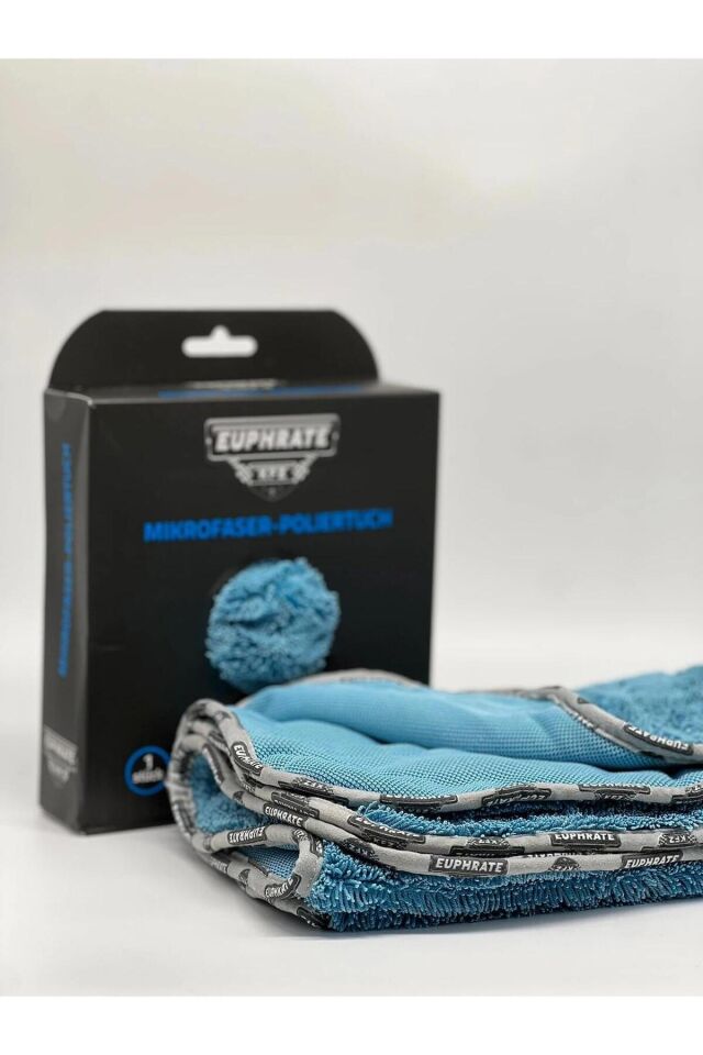 (2 Adet) Euphrate KFZ Mikrofiber Oto Kurulama ve Temizlik Alman Tank Bezi 75x55 cm. 750 GSM