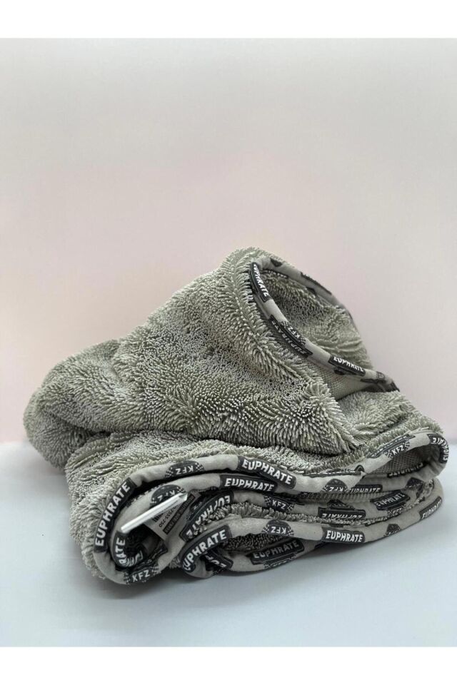 Mikrofiber Oto Kurulama ve Temizlik Alman Tank Bezi 75x55 cm. Renk: Gri 750 GSM