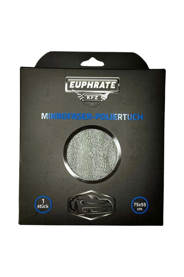 Mikrofiber Oto Kurulama ve Temizlik Alman Tank Bezi 75x55 cm. Renk: Gri 750 GSM