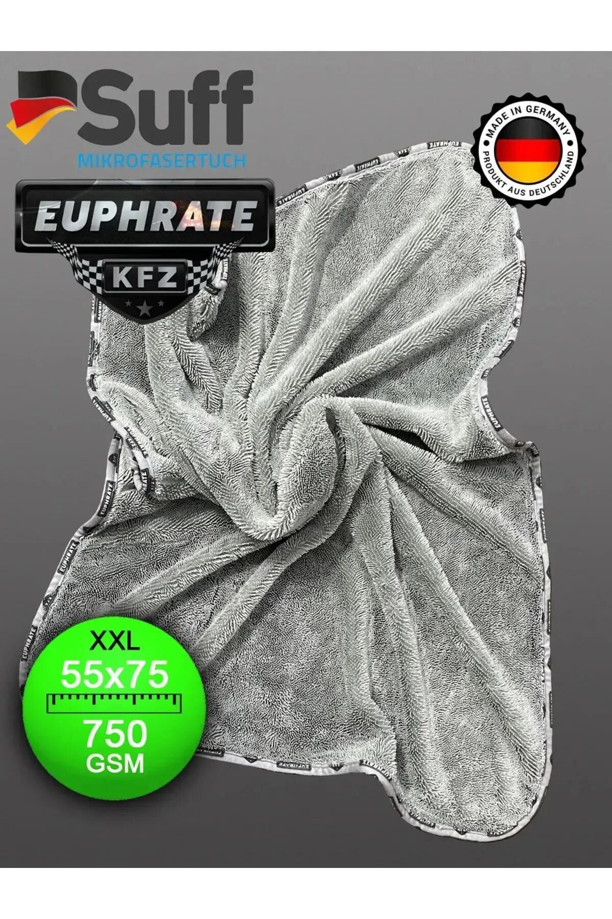 Mikrofiber Oto Kurulama ve Temizlik Alman Tank Bezi 75x55 cm. Renk: Gri 750 GSM