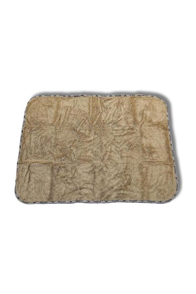 Mikrofiber Oto Kurulama ve Temizlik Alman Tank Bezi 75x55 cm. Renk: Kahve 750 GSM