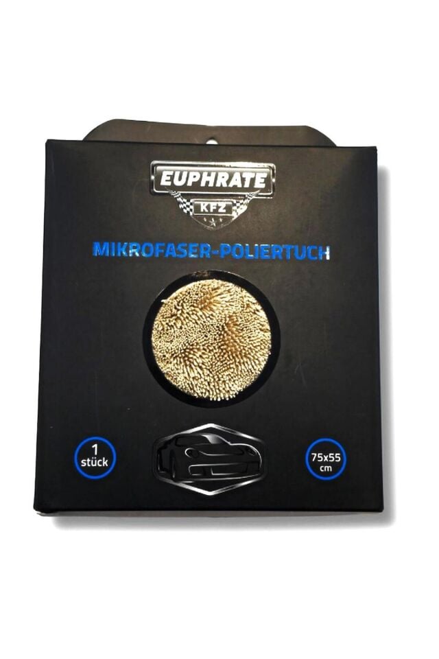 Mikrofiber Oto Kurulama ve Temizlik Alman Tank Bezi 75x55 cm. Renk: Kahve 750 GSM