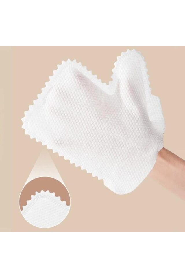 10'lu Çok Amaçlı Temizlik Eldiveni Paket Toz Alma Bezi Hassas Temizlik ve Hijyen Eldiveni Beyaz