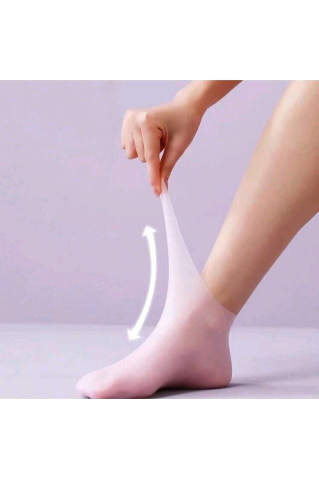 Silikon Çorab Ayak Bakım Nemlendirici Çorap Çatlak Önleyici Ölü Deri Atıcı Çorap Ayak Bakımı