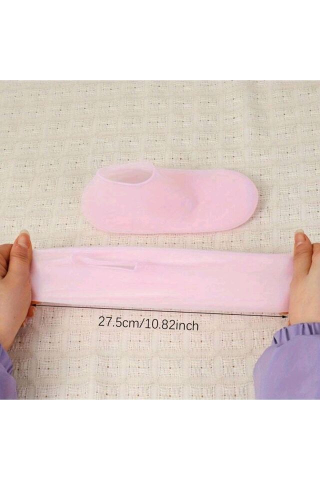 Silikon Çorab Ayak Bakım Nemlendirici Çorap Çatlak Önleyici Ölü Deri Atıcı Çorap Ayak Bakımı