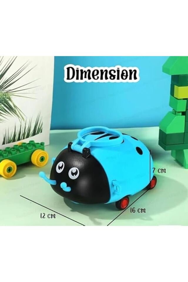 Uğur Böceği Su Matarası kırmızı