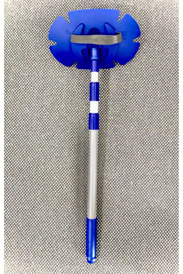 Suff Mikrofiber Teleskopik Araba Yıkama Fırçası - Araba Mopu ( 1 Mop Ve 1 Sopa Set) mavi yeşil kırmızı gri