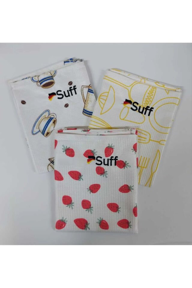 Kıtchen Serisi 3'lü Sihirli Bez Cam Ve Mutfak Bezi