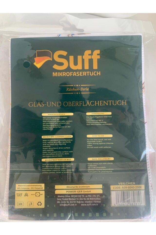 Kıtchen Serisi 3'lü Sihirli Bez Cam Ve Mutfak Bezi