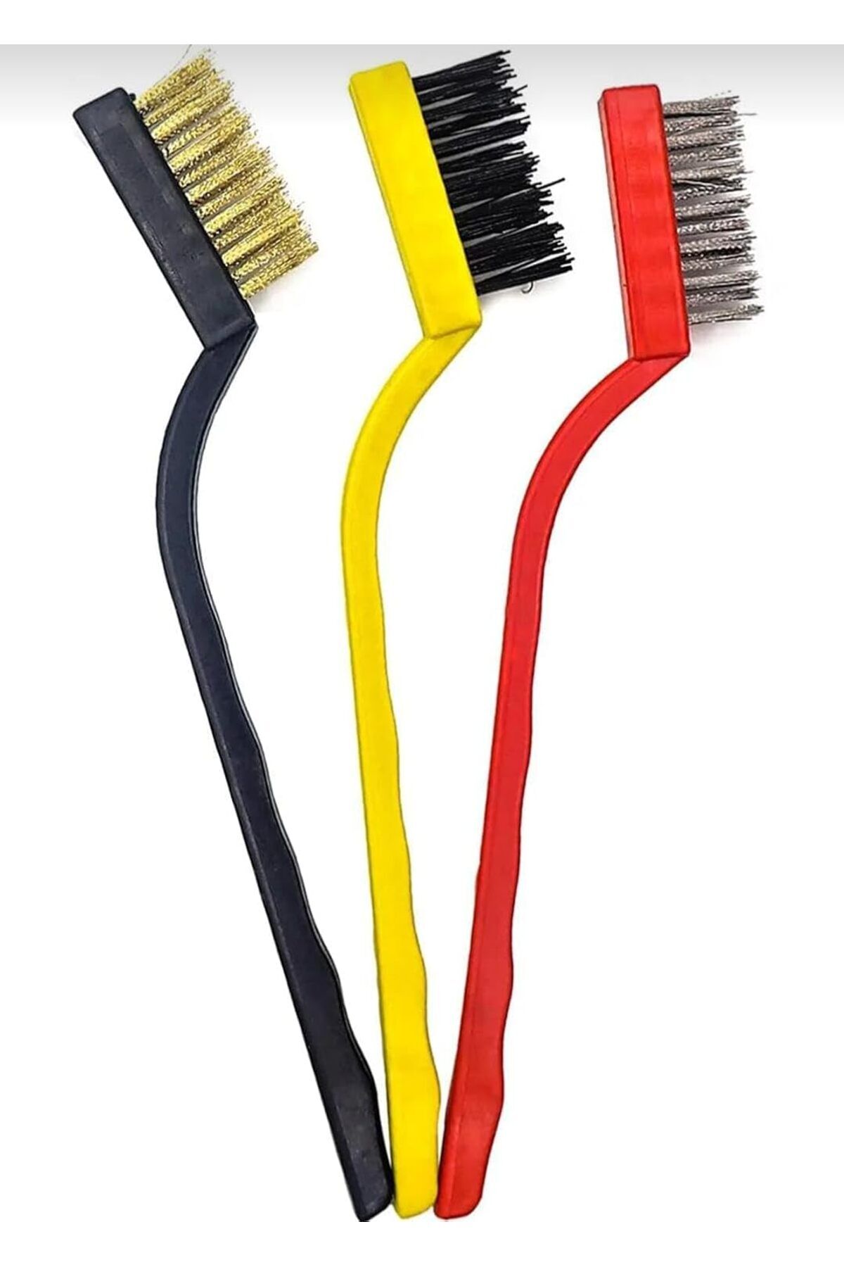 hngds Tel Fırça Aspiratör Ocak Banyo Musluk Duşakabin Lavabo Fırın Temizlik Fırça Seti sdgnh
