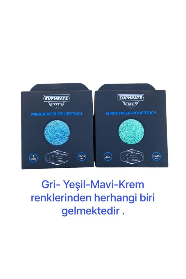 Ultra Emici Mikrofiber Araç Kurulama Ve Cam Bezi Çift Taraflı ÜRÜN KODU E30-7555-750