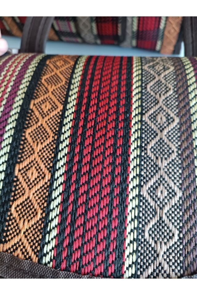 Unisex 3 lü Hasır Çanta, Çok Amaçli Organizer Çanta Karmaşık 1-2