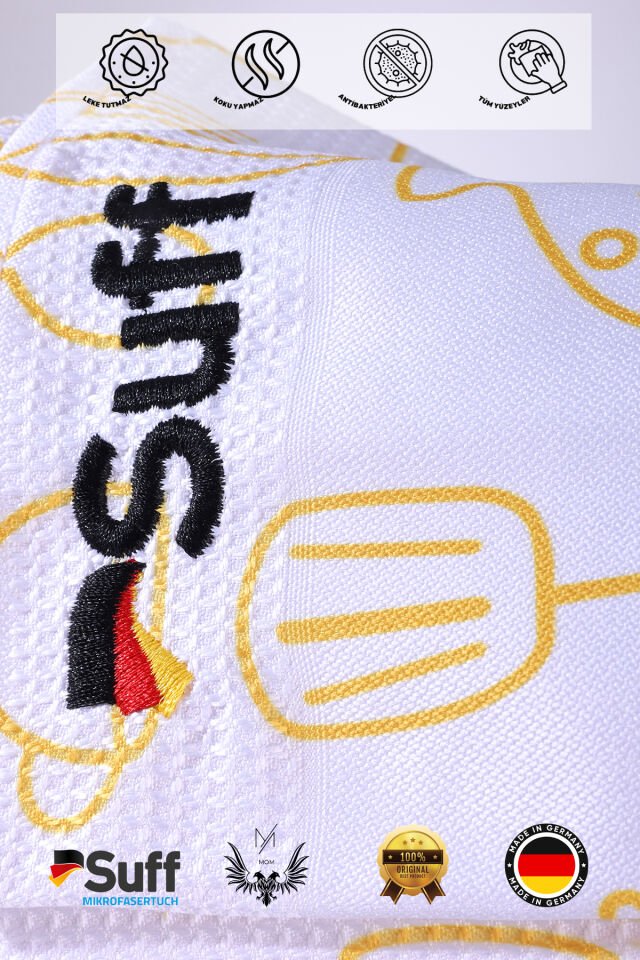 Küchen Serisi 3'lü Mutfak Bezi(60 X 40 CM)