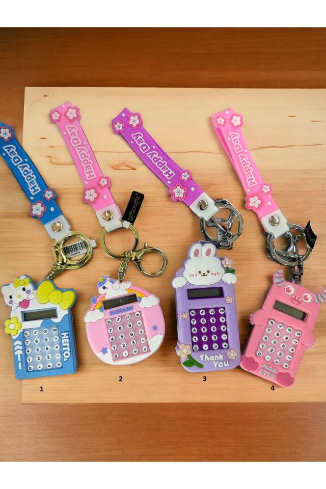Süslü Anahtarlık Hesap Makinalı ( Adet Fiyatıdır ) 686230