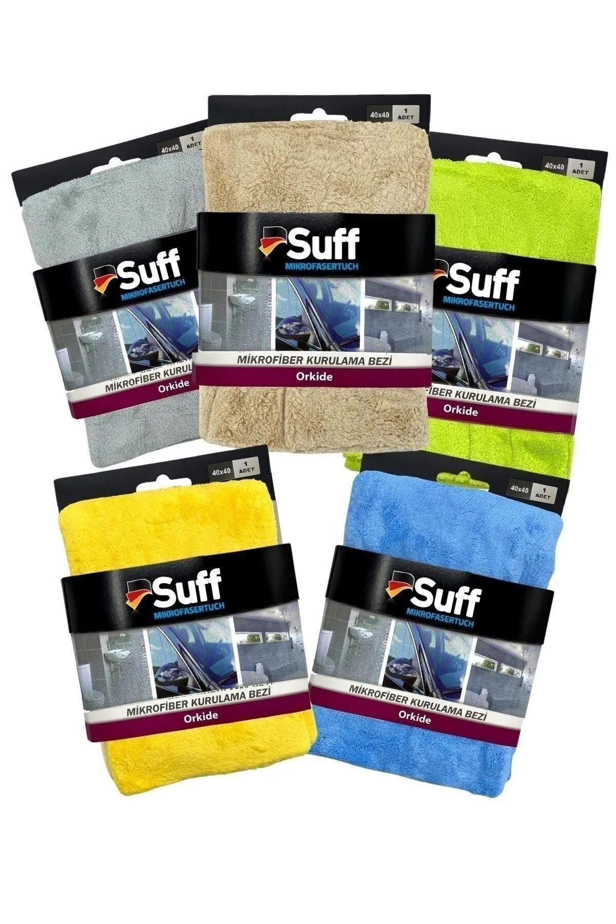 Mikrofiber Temizlik Oto Bezi (40x40cm) (1 adet)