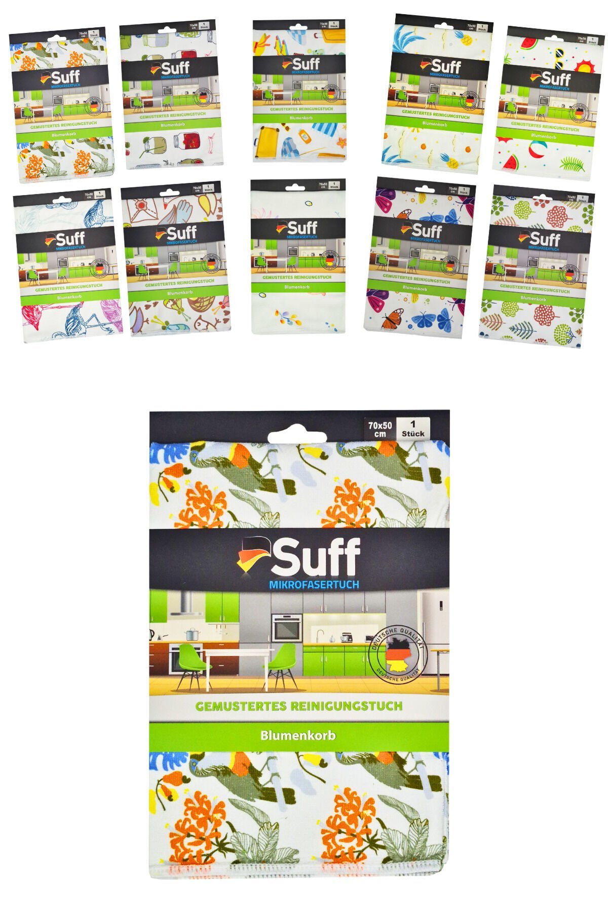 10 Desen Mutfak Bezi 50X70 (1 Adet )