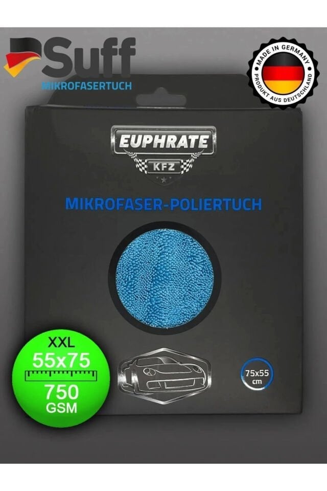 Alman Üretim Mikrofiber Euphrate Tank Bezi 75x55 ÜRÜN KODU E30-7555-750 DESENSİZ (1ADET)