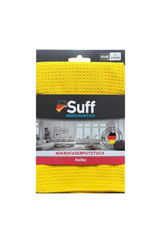 Karanfil Mikrofiber Bez/ Genel Temizlik Bezi (40X40CM)