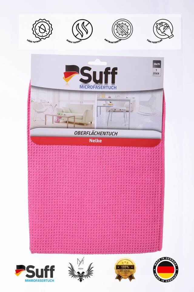 Karanfil Mikrofiber Bez/ Genel Temizlik Bezi (70X50CM)