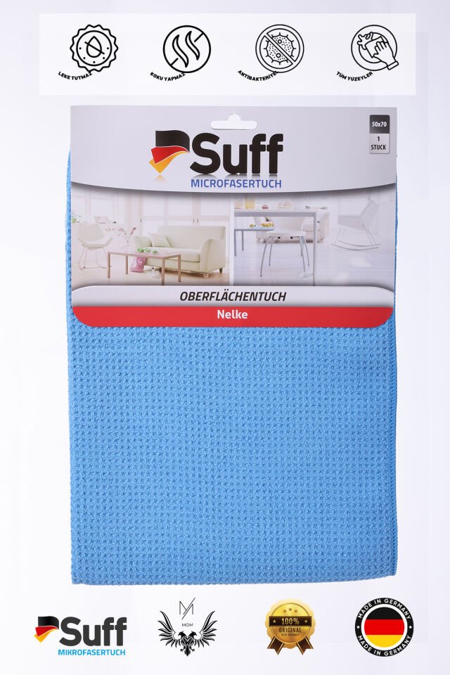 Karanfil Mikrofiber Bez/ Genel Temizlik Bezi (70X50CM)