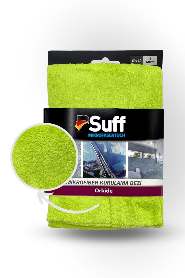 Orkide Mikrofiber Temizlik Oto Bezi (40x40cm)