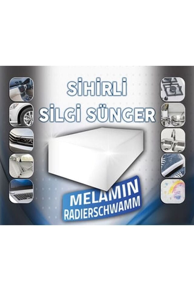 (1 ADET) Sihirli Silgi Sünger Nano Kalite